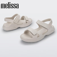 melissa 梅丽莎Free系列女士面包果冻拖凉鞋33974 米色