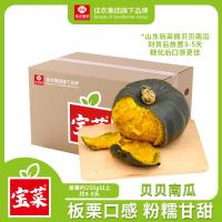 移动端、京东百亿补贴：佳农 香甜爆粉 贝贝南瓜  4-8头单果约300g以上 栗贝南瓜*1 4.5斤