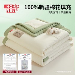 Hodo 夏凉被 100×150cm 白拼绿