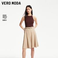 VERO MODA 女士休闲裤 24夏宽松中腰A字阔腿短裤