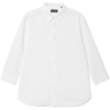 JACK&JONES 泡泡纱肌理感七分袖单排扣衬衫