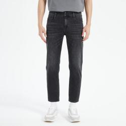利郎 LESS IS MORE 牛仔裤男通勤弹力易打理休闲九分裤