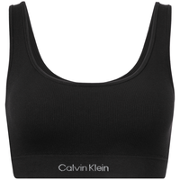 卡尔文·克莱恩/Calvin Klein 魔术贴可卸垫轻运动罗纹美背背心式文胸