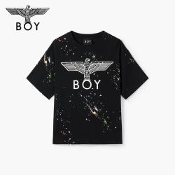BOY LONDON BOY 星空经典翅膀休闲时尚潮牌短袖T恤N01800