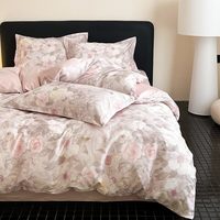 斯诺曼 100支纯棉 四件套 印花