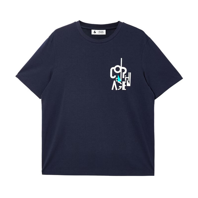 杰克琼斯 杰克·琼斯（JACK&JONES）莫代尔面料 短袖T恤 丝滑潮流 男女同款
