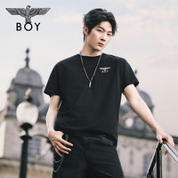 BOY LONDON 100%棉翅膀美式高街短袖T恤 B377N01911