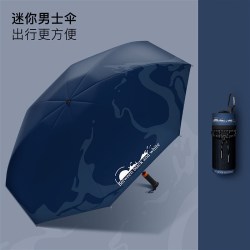 温诗欧 隐藏式手柄防晒折叠伞