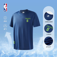 NBA 球员号码系列明尼苏达森林狼安东尼爱德华兹中性藏青T恤 明尼苏达森林狼队/藏青色