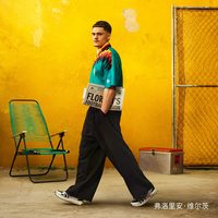 adidas 男女同款复古足球球衣