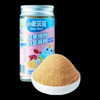 移动端、京东百亿补贴：小鹿蓝蓝 调味粉辅食营养美味打开味蕾自然提鲜营养有料 红枣猪肝白芝麻粉