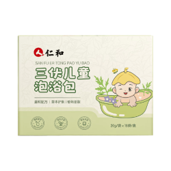 仁和 三伏天艾草儿童泡脚药包 18袋