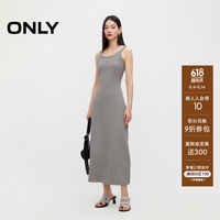 ONLY 2025秋季新款女通勤百搭收腰修身长款吊带连衣裙 125161013