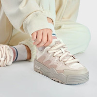 FILA 斑斓鞋 女款厚底板鞋