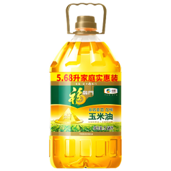 福临门 非转基因压榨 玉米胚芽油 5.68L