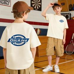 Dickies 男女中大童纯棉短袖T恤