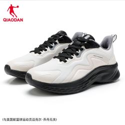乔丹 男士革网轻便跑步鞋