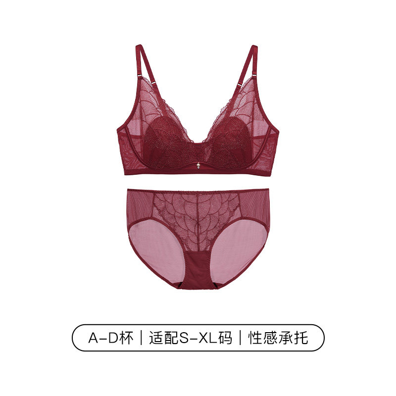 丝绒红色-套装