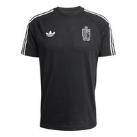 adidas/阿迪达斯 比利时队复古足球休闲修身短袖T恤