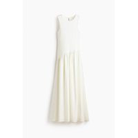 H&M 女装圆领背心喇叭裙摆连衣裙
