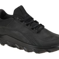 ECCO 爱步 男式 时尚运动鞋 mx low 2.0 系带 82031402001 透气 Mx Low 2.0 Lace Up Black Oil Nubuck 8-8.5