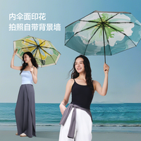 蕉下 小黑伞黑胶防晒伞