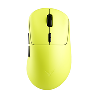 雷柏 VT3PRO V2版 轻量化PAW3955引擎 无线/有线双模游戏鼠标 炽光黄