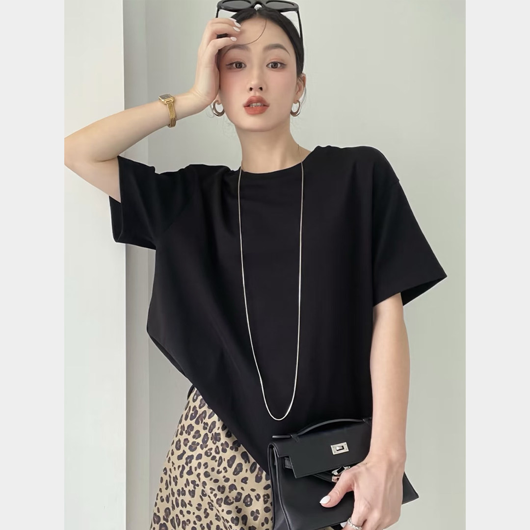 AMASS/阿玛施 正肩短袖T恤 女 530136
