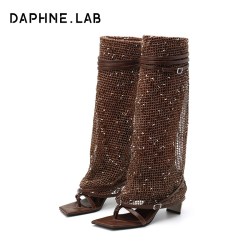 DAPHNE LAB 方糖系列 女士凉靴 8826303007
