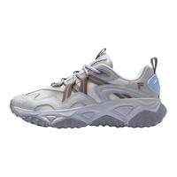FILA/斐乐 FUSION 漫游2025夏款日岩灰/雪白女鞋 36码 老爹鞋