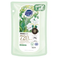 超能 植愈香氛洗衣液 法国白鸢木檀香 80g*1袋