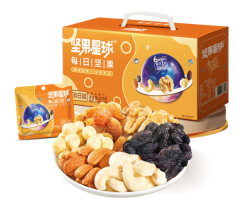 沃隆 坚果星球 600g*1箱 每日坚果 大礼盒