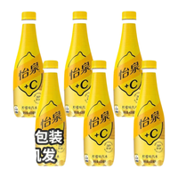 可口可乐 怡泉+C柠檬味汽水 400ml*6瓶