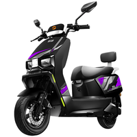 新蕾 苍穹电动摩托车 60V22.0Ah黑金石墨烯电池 穹夜黑 前碟后鼓 50km/h