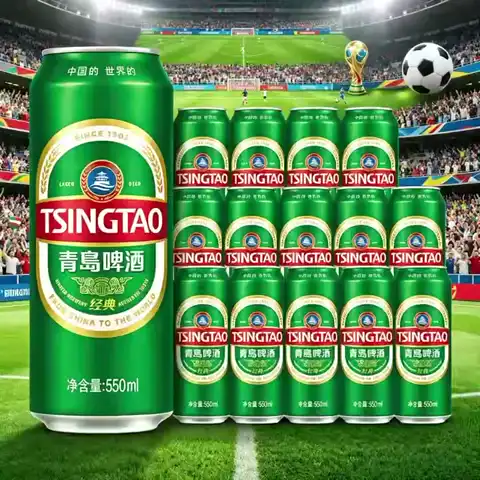 今日必买：青岛啤酒 经典大罐加量装 550mL*15罐 赠福禧500ml*4罐