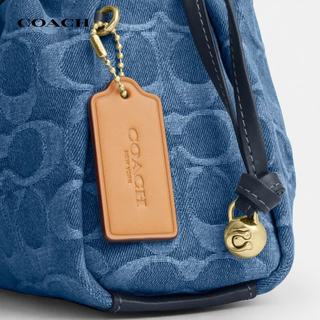 COACH/蔻驰 FAYE丹宁布单肩包 CDE45 女士手提包