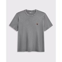 Abercrombie & Fitch 【水洗纯棉】男士经典麋鹿图案圆领T恤 美式复古