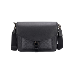 COACH CHARTER邮差包 木炭灰 CAH90 女士手提包