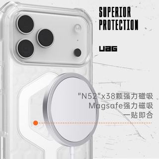 UAG iPhone17 Pro Max 晶透系列轻薄透明手机壳 磨砂冰色