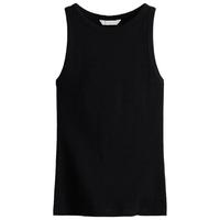 H&M 罗纹棉质修身圆领无袖背心
