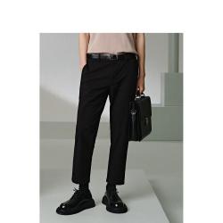 GXG 男装 夏季多色修身四面弹梭织西裤休闲九分裤