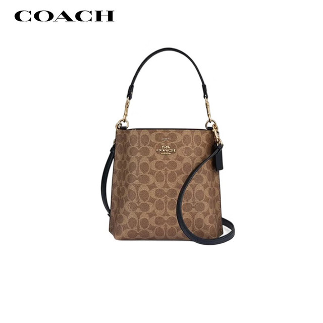 COACH 女士 MOLLIE 小号水桶包 CBQ33