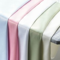 3号馆 W300217 色丁仿真丝绸布料 1米 多色可选