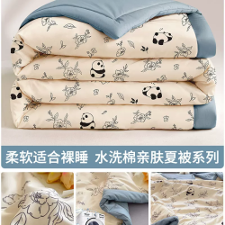 维格 XB17 夏凉被 150x200cm 熊猫花园