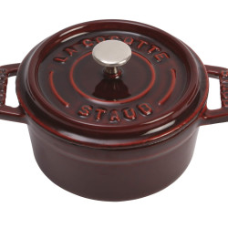 staub 珐宝 荷兰锅 搪瓷 铸铁材质 10厘米 可用于烤箱