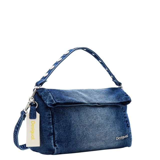 Desigual Accessories 牛仔手提包,蓝色,蓝色, 蓝色