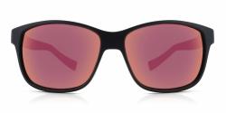 Julbo Powell 男女偏光生活太阳镜 | 紫外线 ABC 防护 | 变色高级法式眼镜,black - Black Matte/Red,UNI