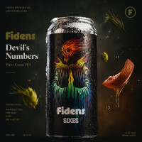 日期5.25！超新鲜：费登斯 恶魔之数 西海岸IPA啤酒 473mL