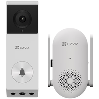 EZVIZ/萤石 EP3X双摄像头家用门铃监控系统 白色+SD7