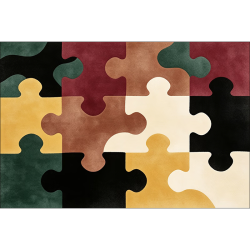 KAYE SJR-乔纳森-01 中古风加厚 120X160cm 地毯
